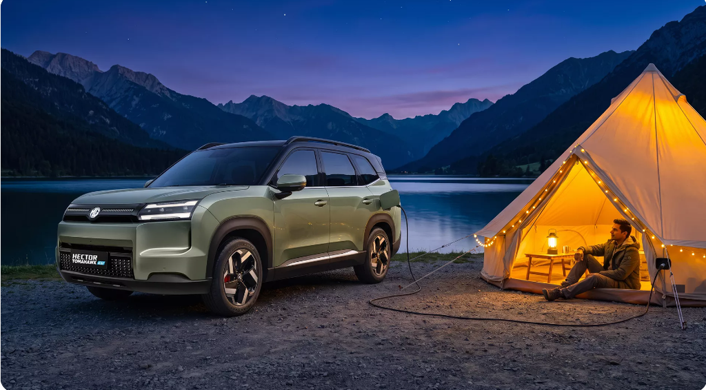 MG Hector Tomahawk EV 2026: Price, Range, Design, Interior and Safety Features MG Hector Tomahawk EV 2026